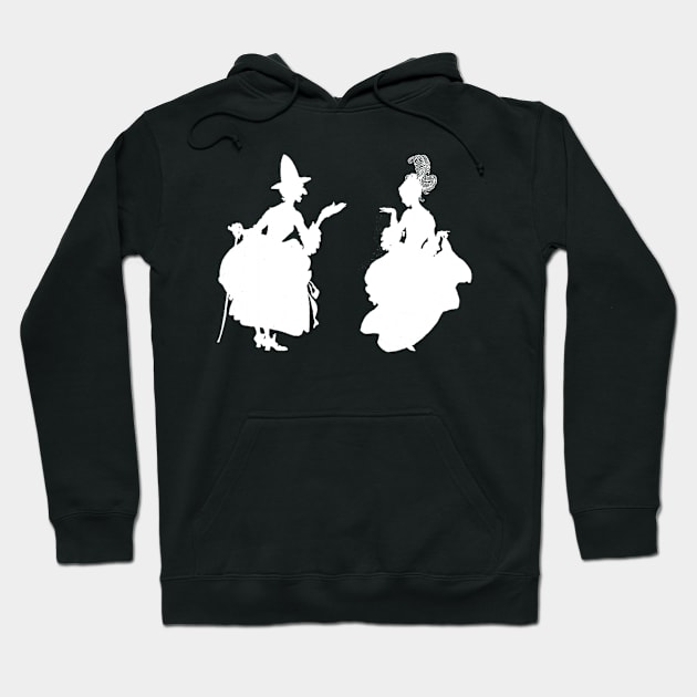 Arthur Rackham's Cinderella Silhouette Princess Ball Hoodie by Pixelchicken